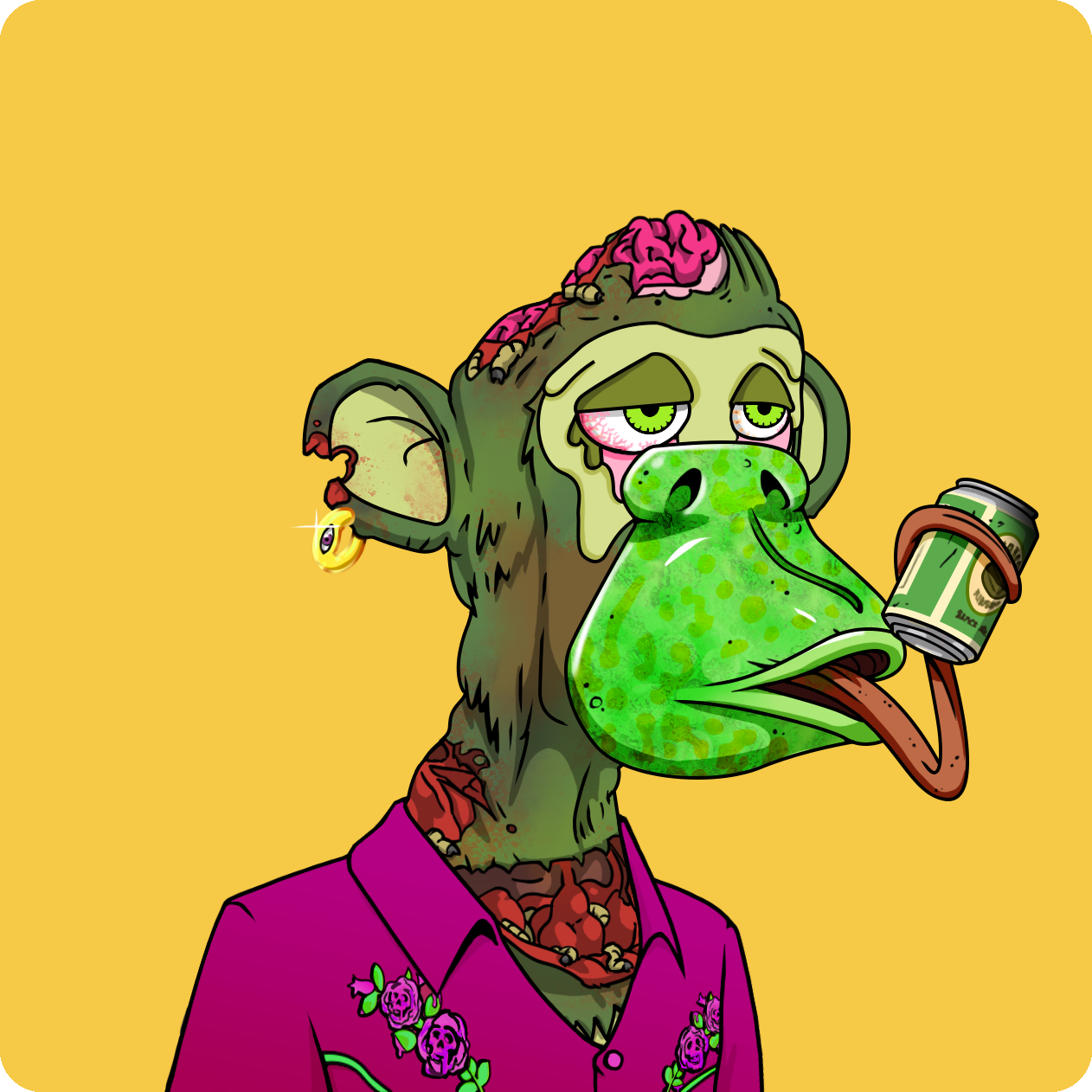 Yuga Labs - Mutant Ape Yacht Club - NFT # 2527