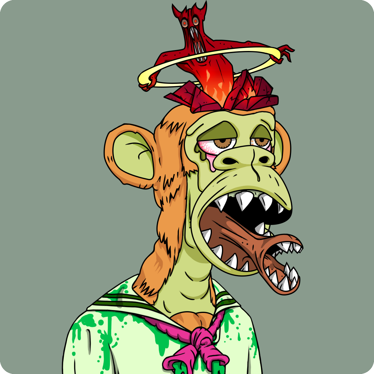 Yuga Labs - Mutant Ape Yacht Club - NFT # 5089