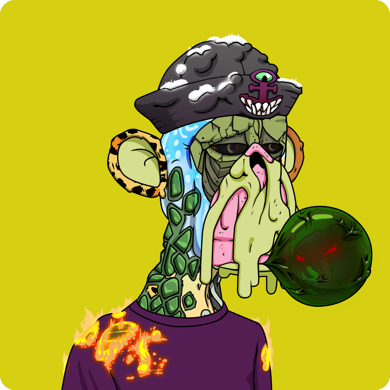 Yuga Labs - Mutant Ape Yacht Club - NFT # 1232