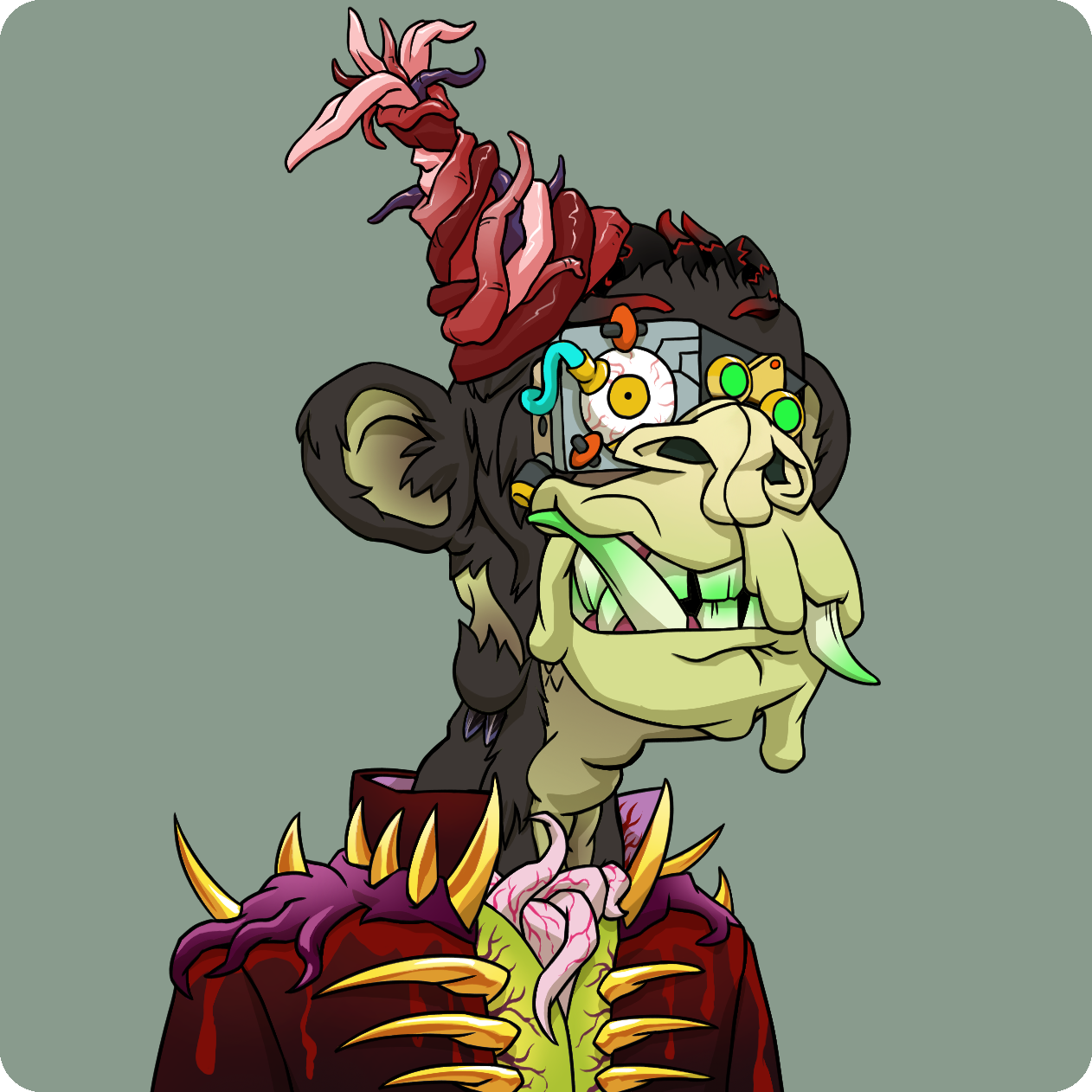 Yuga Labs - Mutant Ape Yacht Club - NFT # 5057