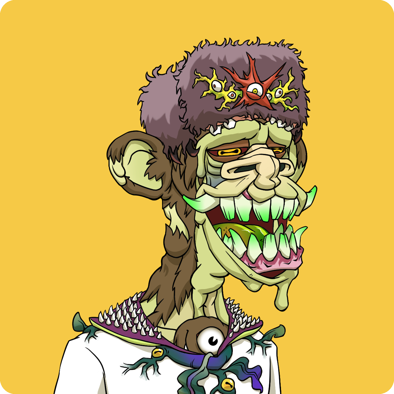 Yuga Labs - Mutant Ape Yacht Club - NFT # 8667