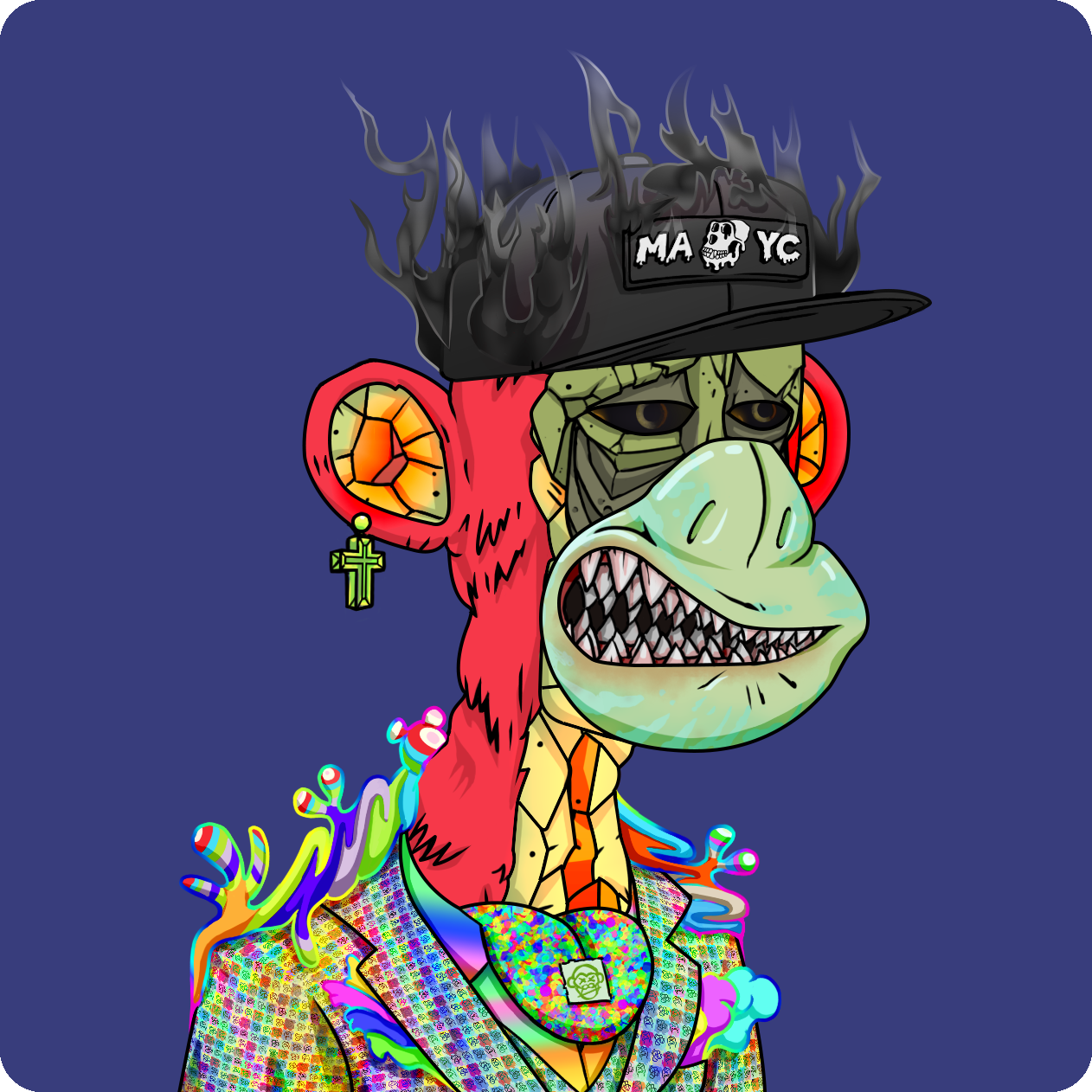 Yuga Labs - Mutant Ape Yacht Club - NFT # 14472