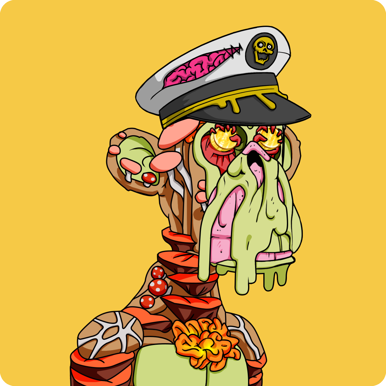 Yuga Labs - Mutant Ape Yacht Club - NFT # 2614