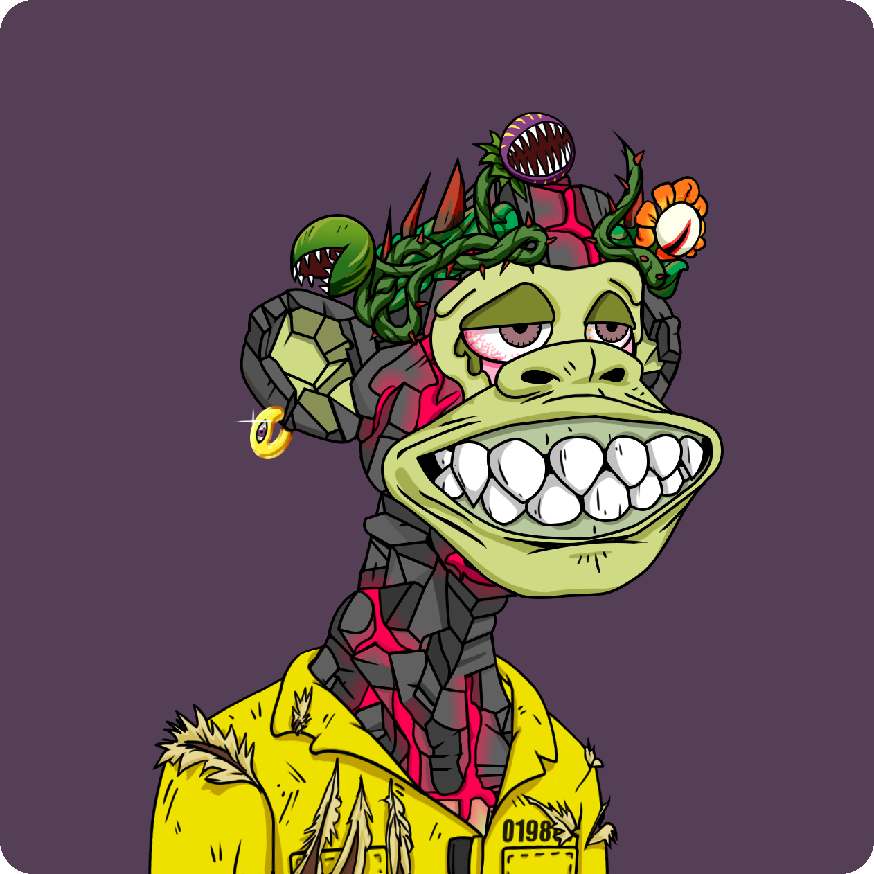 Yuga Labs - Mutant Ape Yacht Club - NFT # 3316