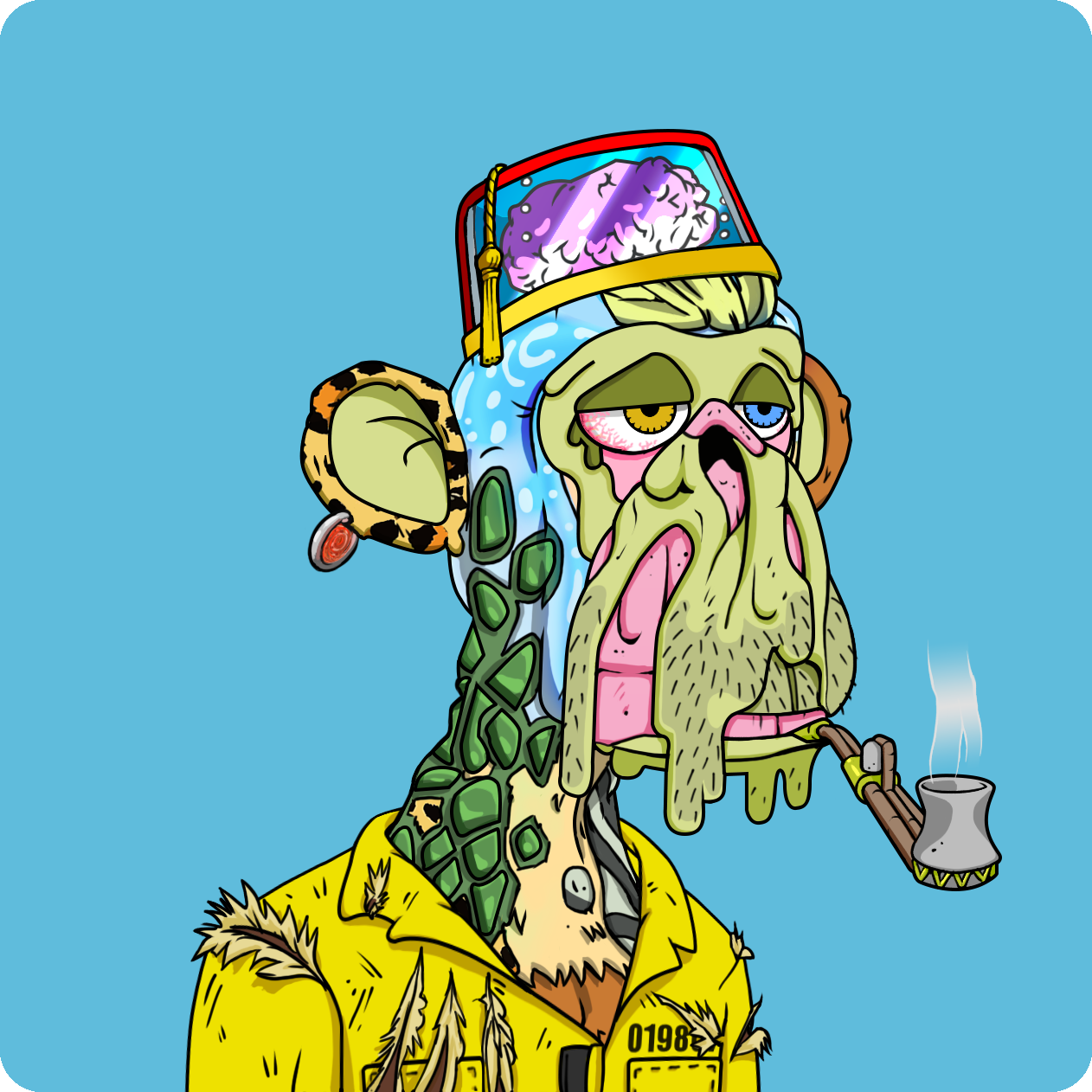 Yuga Labs - Mutant Ape Yacht Club - NFT # 24734