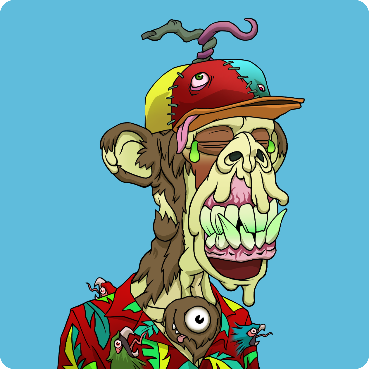 Yuga Labs - Mutant Ape Yacht Club - NFT # 23819