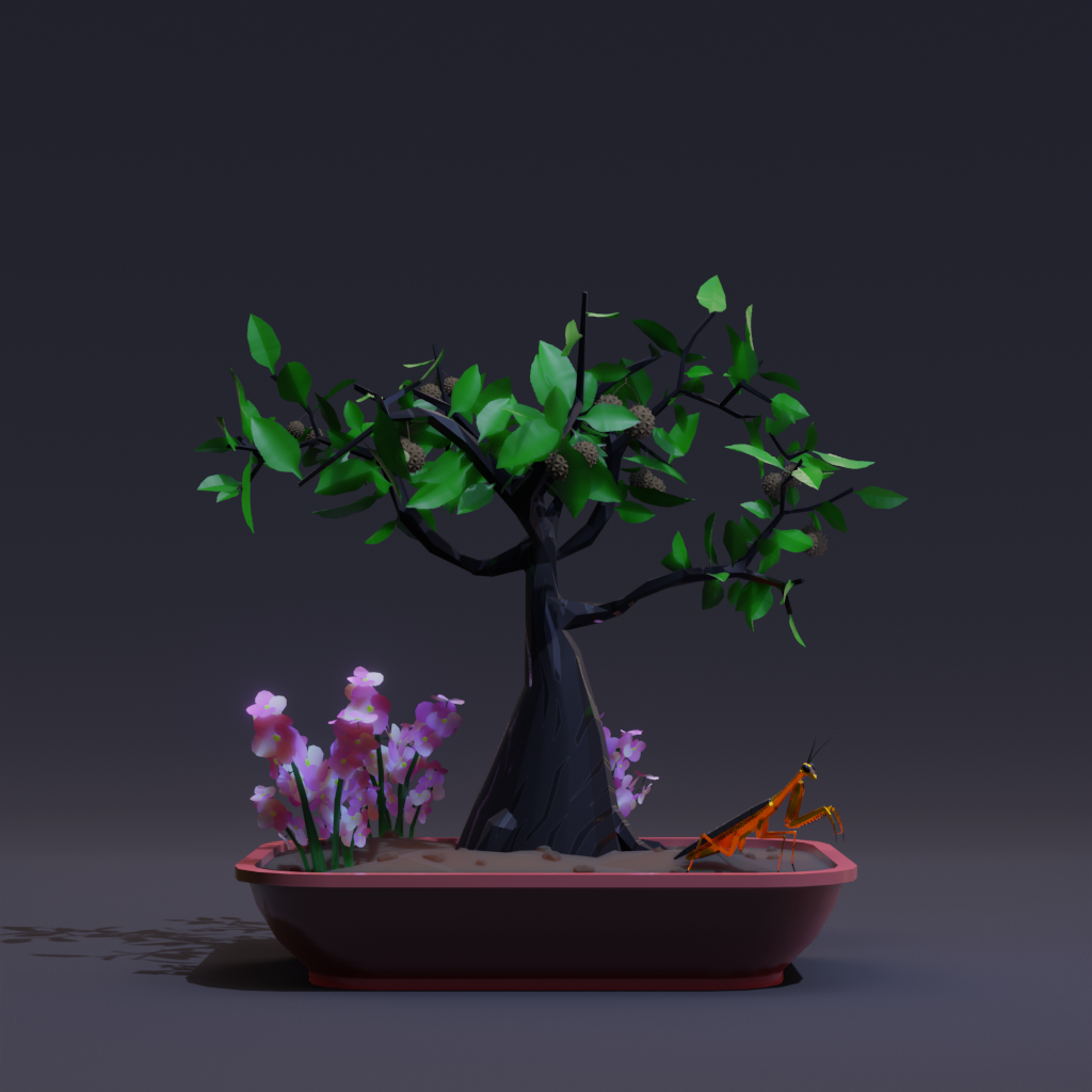 ZENFT Garden Society - Bonsai - Bonsai #8428 - NFT # 8428