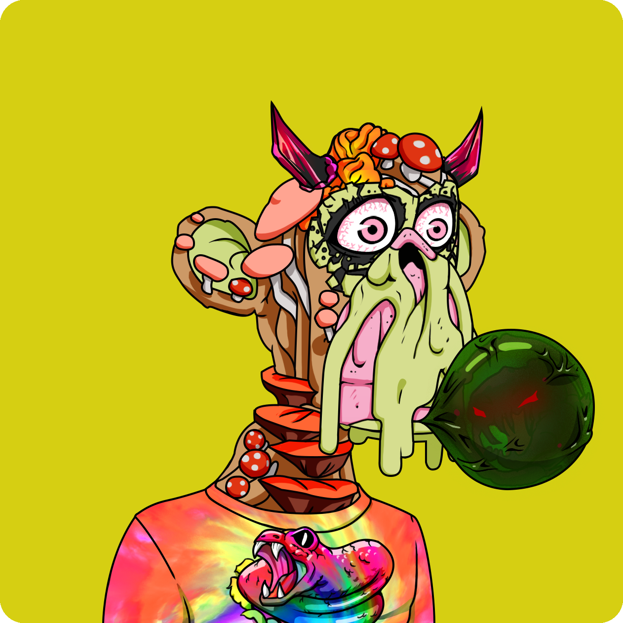 Yuga Labs - Mutant Ape Yacht Club - NFT # 3235