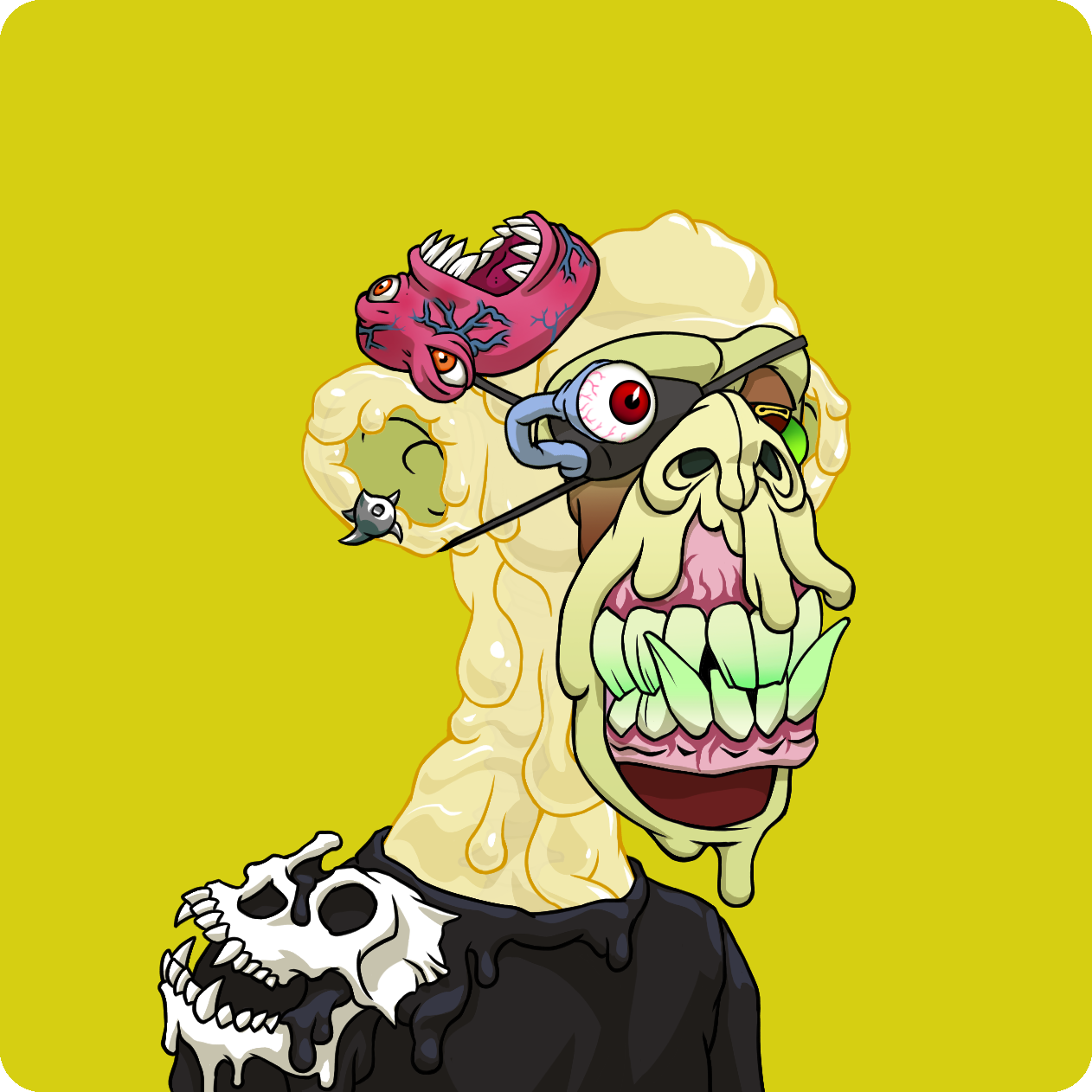 Yuga Labs - Mutant Ape Yacht Club - NFT # 6494