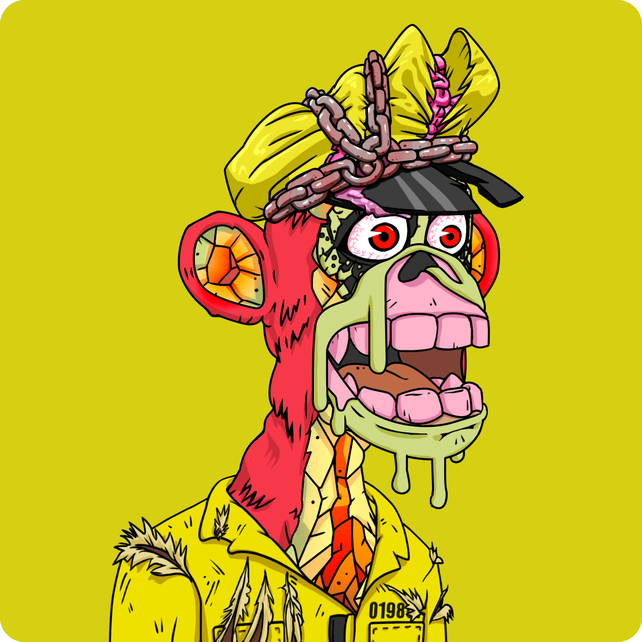 Yuga Labs - Mutant Ape Yacht Club - NFT # 1080