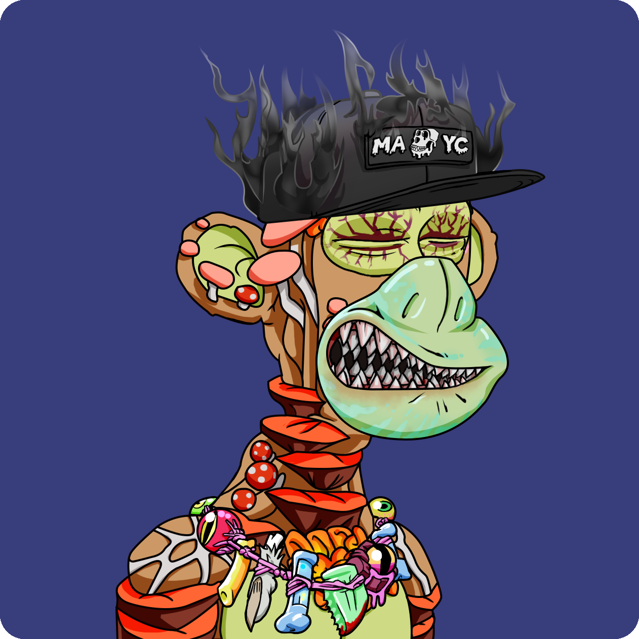 Yuga Labs - Mutant Ape Yacht Club - NFT # 22682