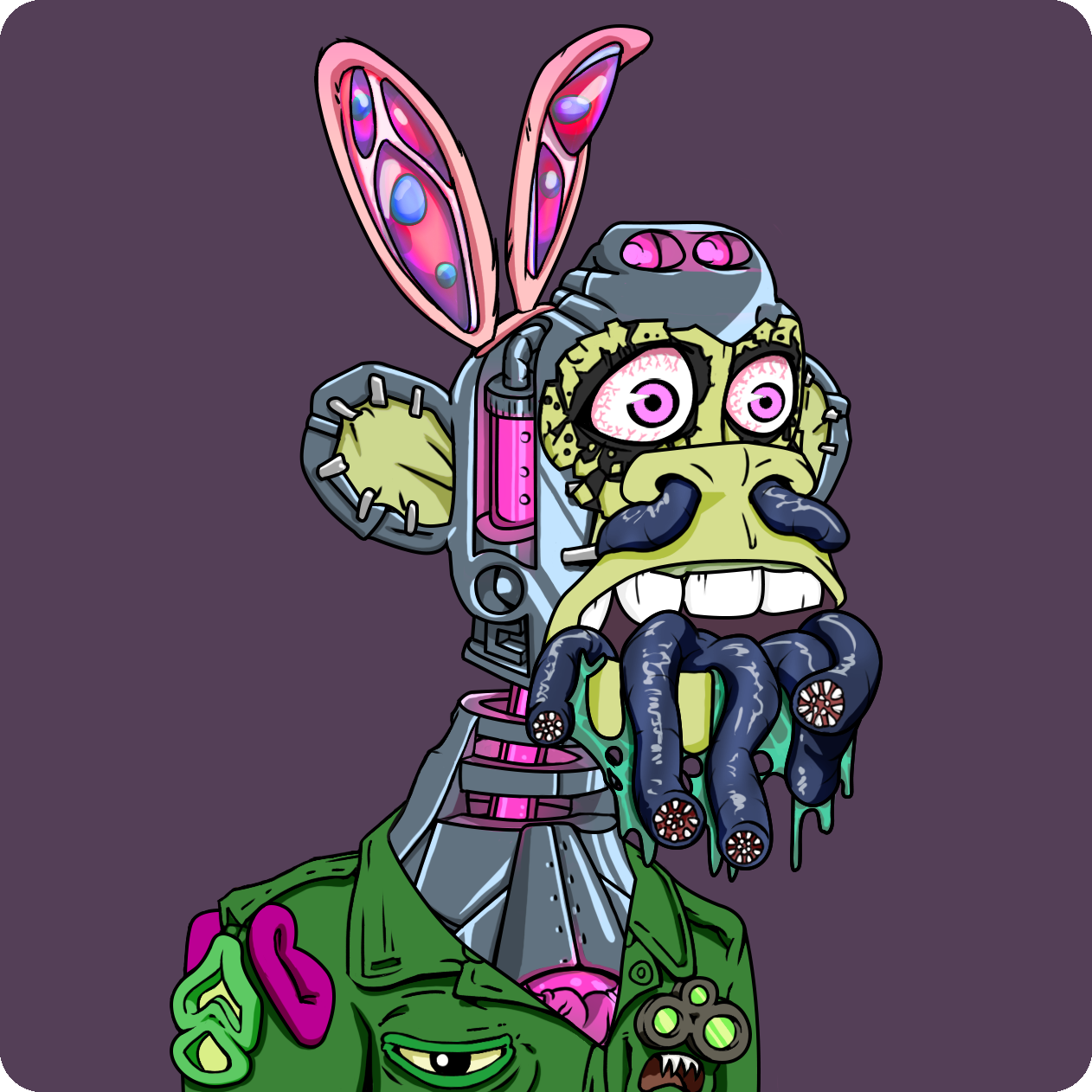 Yuga Labs - Mutant Ape Yacht Club - NFT # 1958