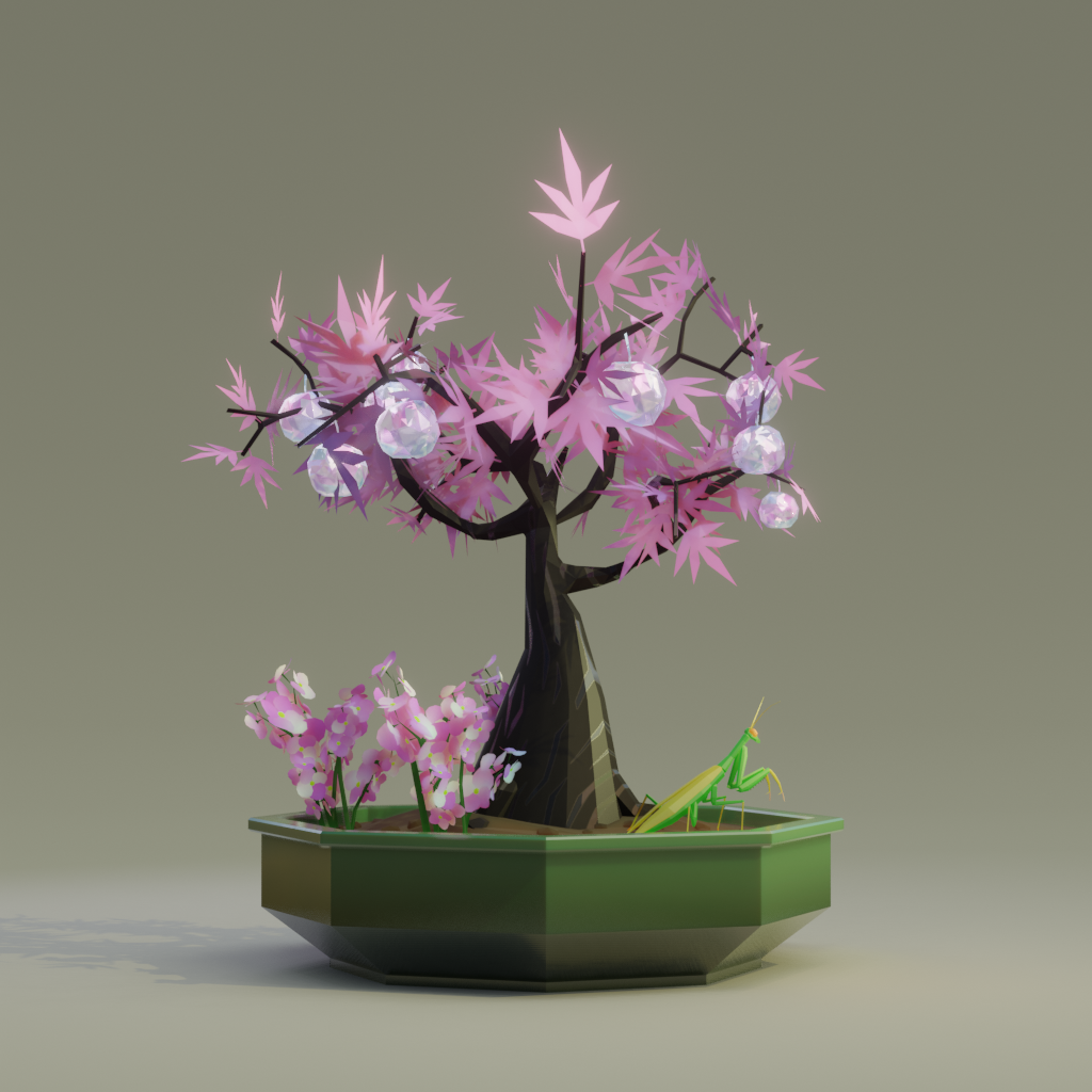 ZENFT Garden Society - Bonsai - Bonsai #8205 - NFT # 8205