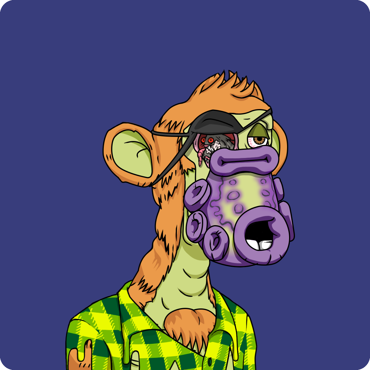 Yuga Labs - Mutant Ape Yacht Club - NFT # 1851