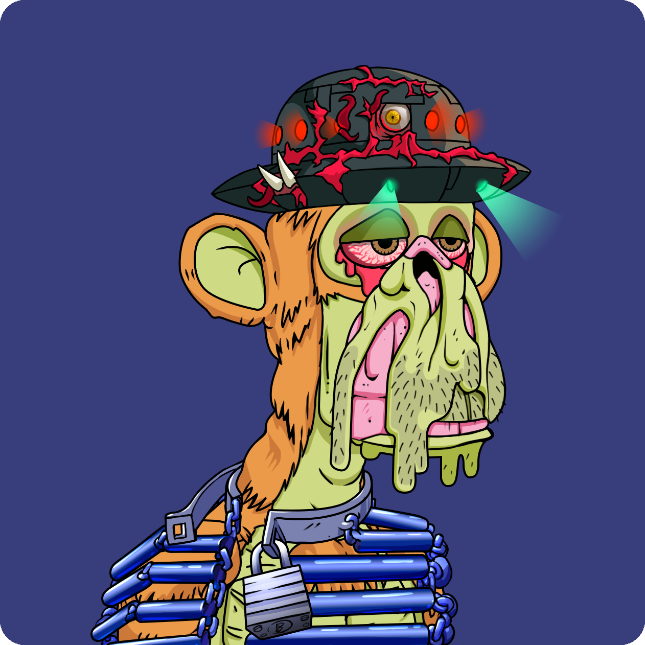 Yuga Labs - Mutant Ape Yacht Club - NFT # 1673