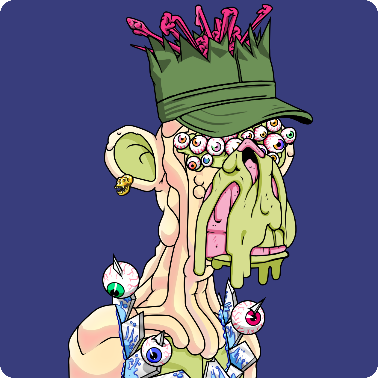 Yuga Labs - Mutant Ape Yacht Club - NFT # 21590