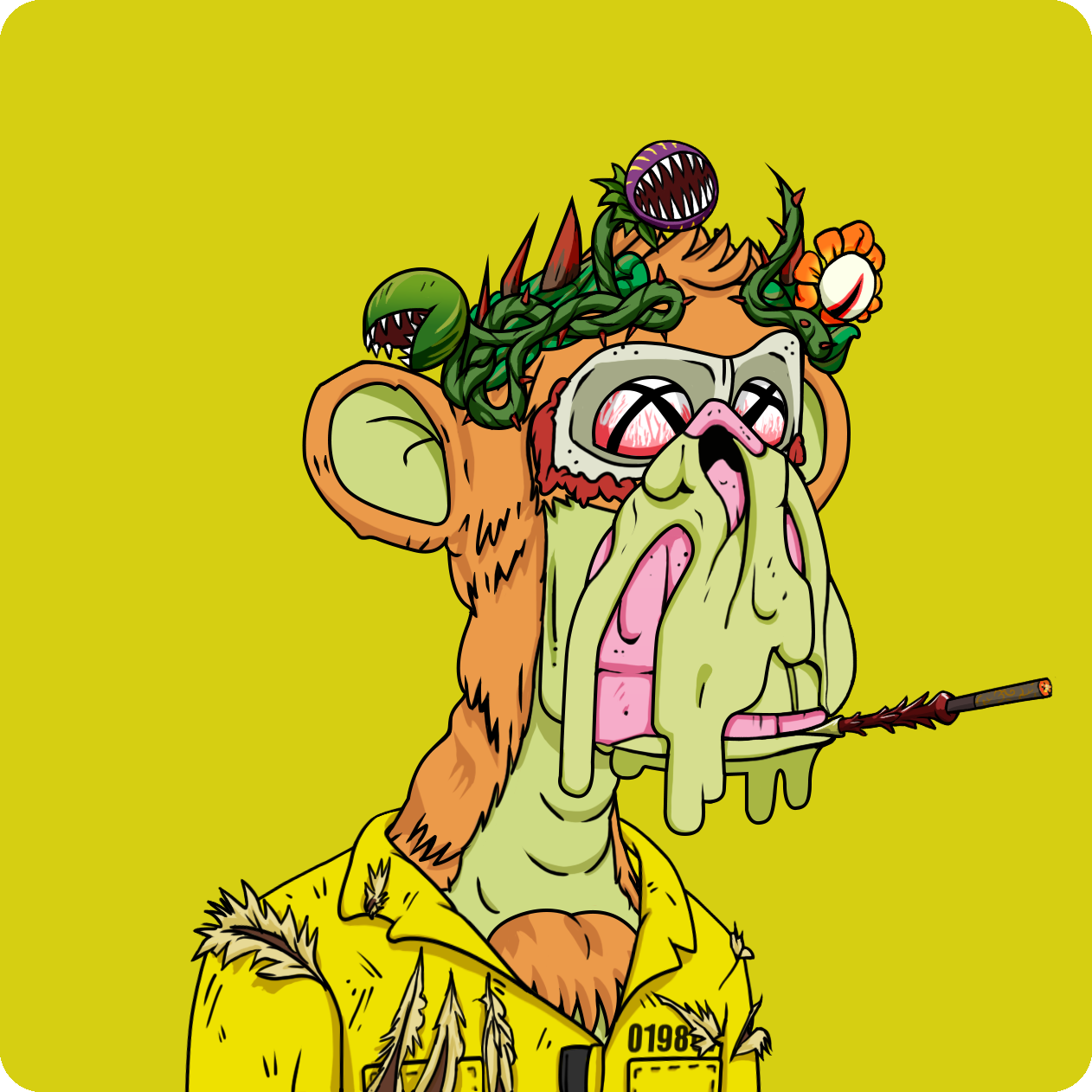 Yuga Labs - Mutant Ape Yacht Club - NFT # 3875