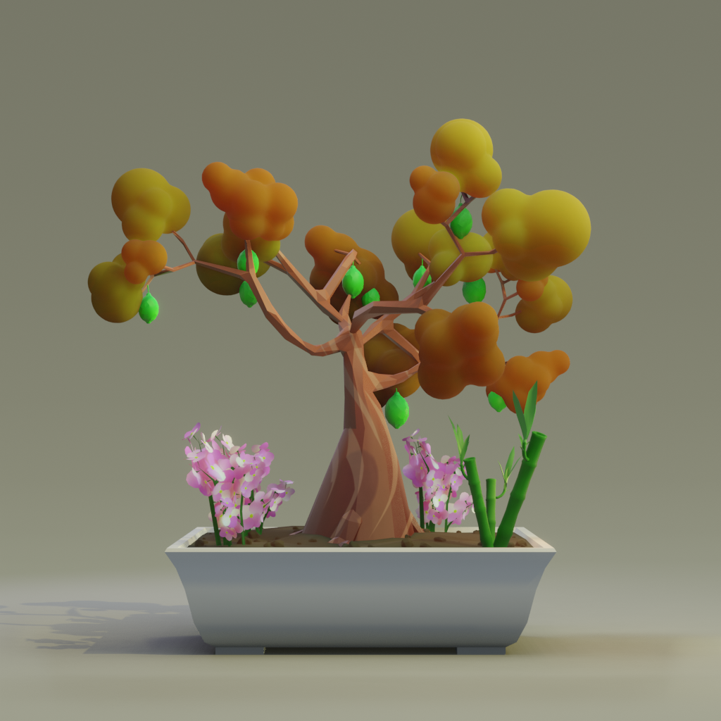 ZENFT Garden Society - Bonsai - Bonsai #8827 - NFT # 8827