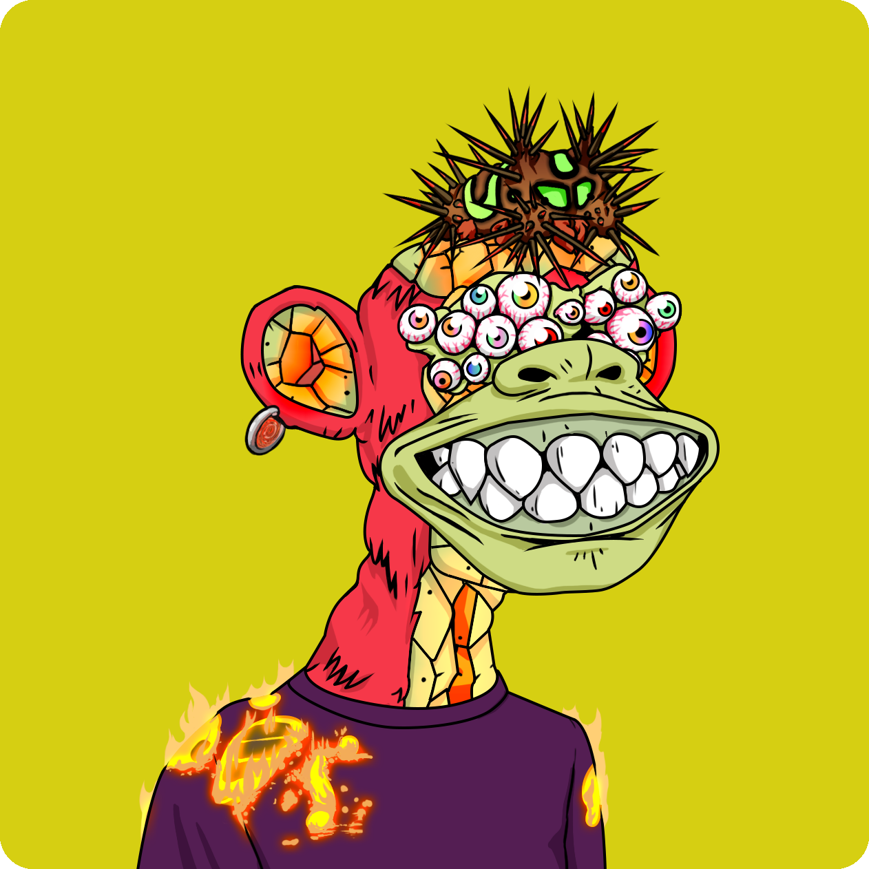 Yuga Labs - Mutant Ape Yacht Club - NFT # 13132