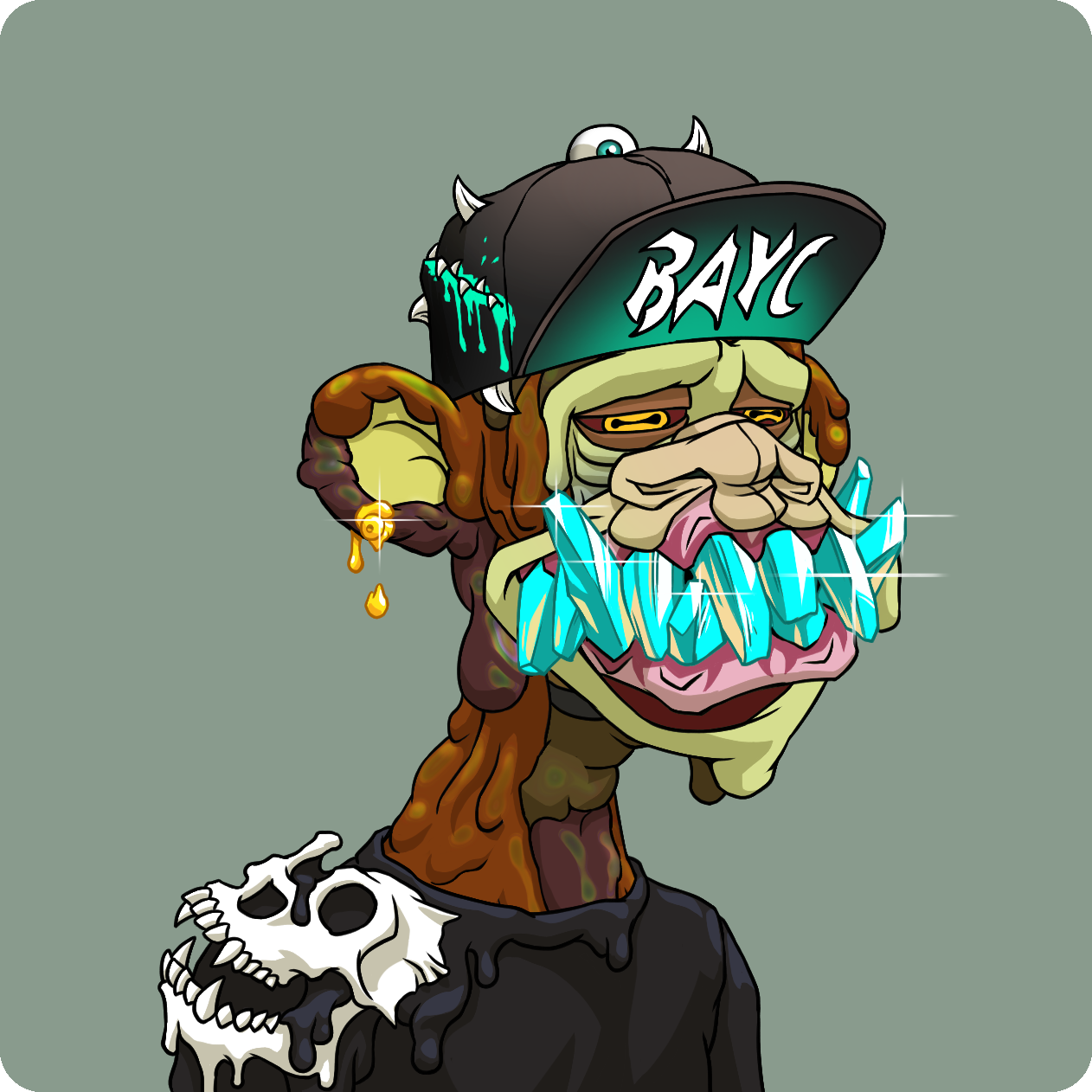 Yuga Labs - Mutant Ape Yacht Club - NFT # 17393