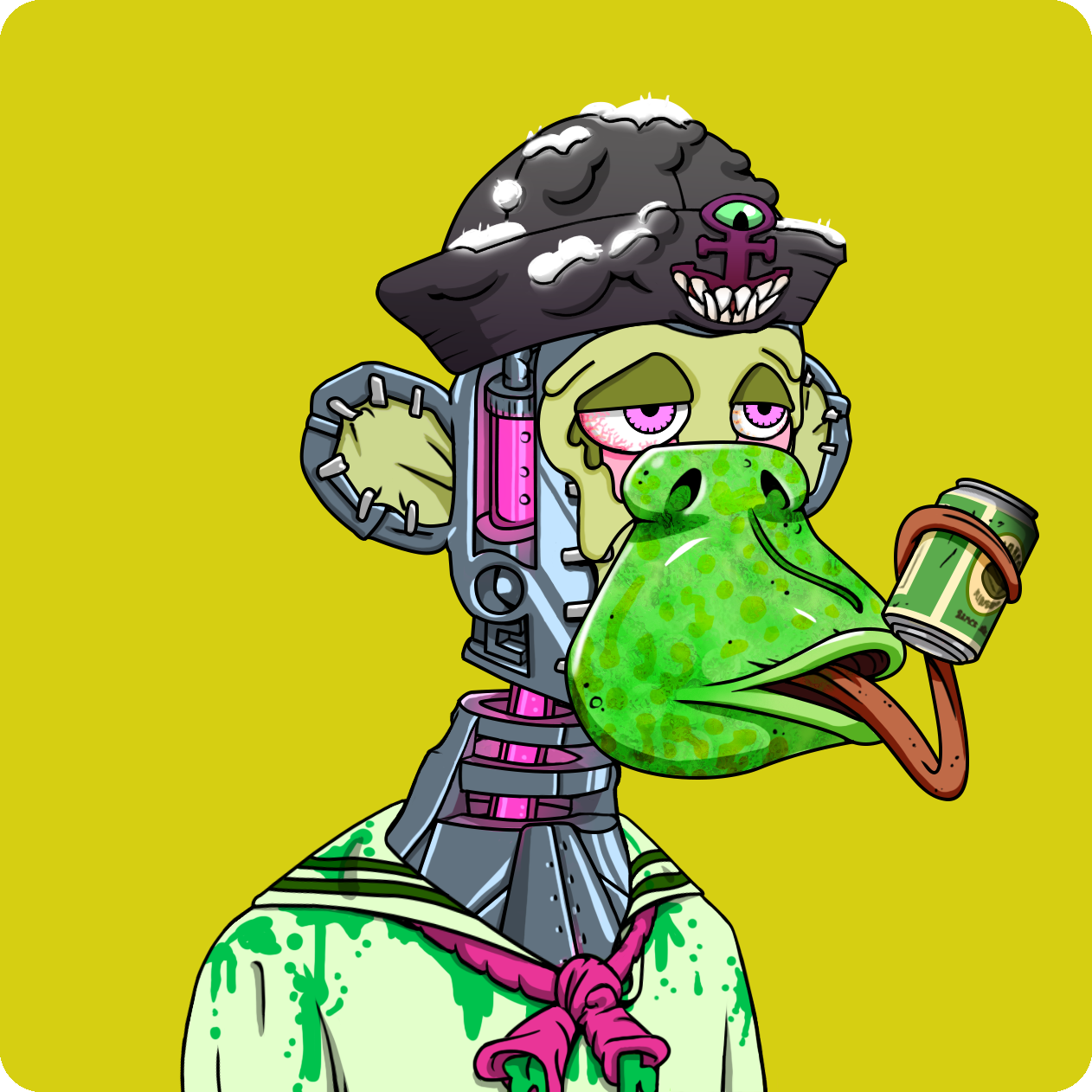 Yuga Labs - Mutant Ape Yacht Club - NFT # 10100