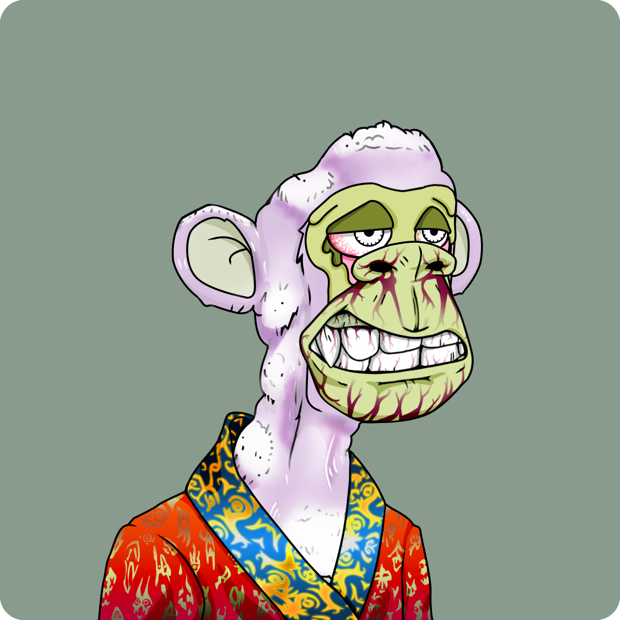 Yuga Labs - Mutant Ape Yacht Club - NFT # 25584