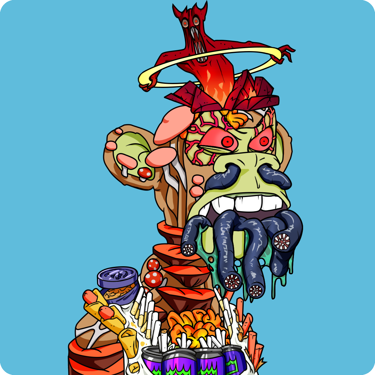 Yuga Labs - Mutant Ape Yacht Club - NFT # 3927