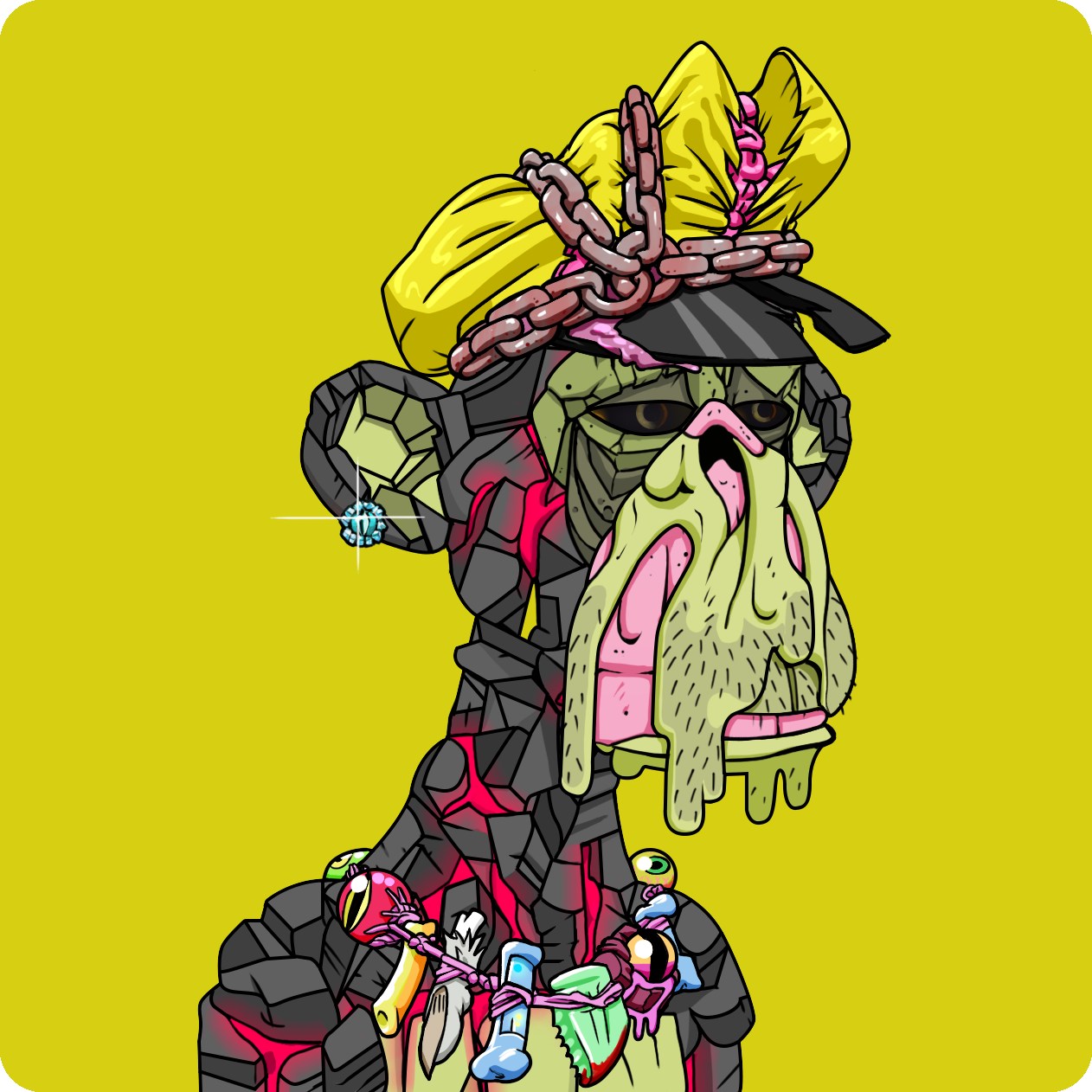 Yuga Labs - Mutant Ape Yacht Club - NFT # 5161