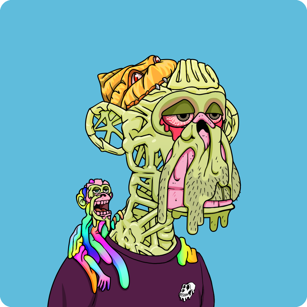 Yuga Labs - Mutant Ape Yacht Club - NFT # 6371