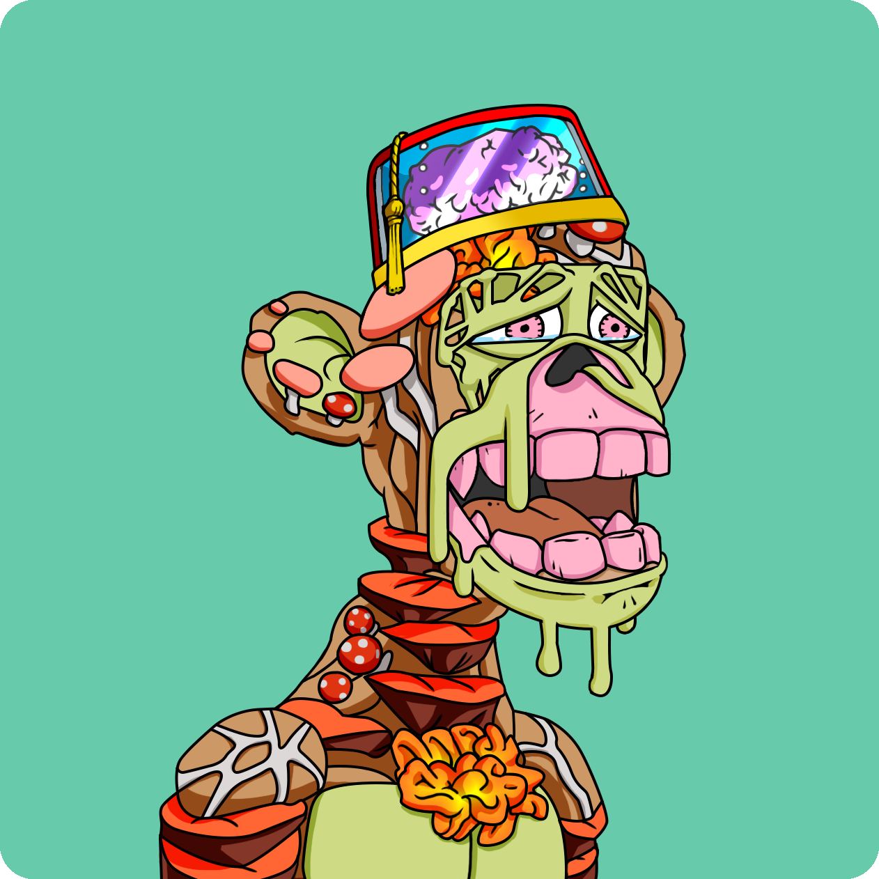 Yuga Labs - Mutant Ape Yacht Club - NFT # 21286