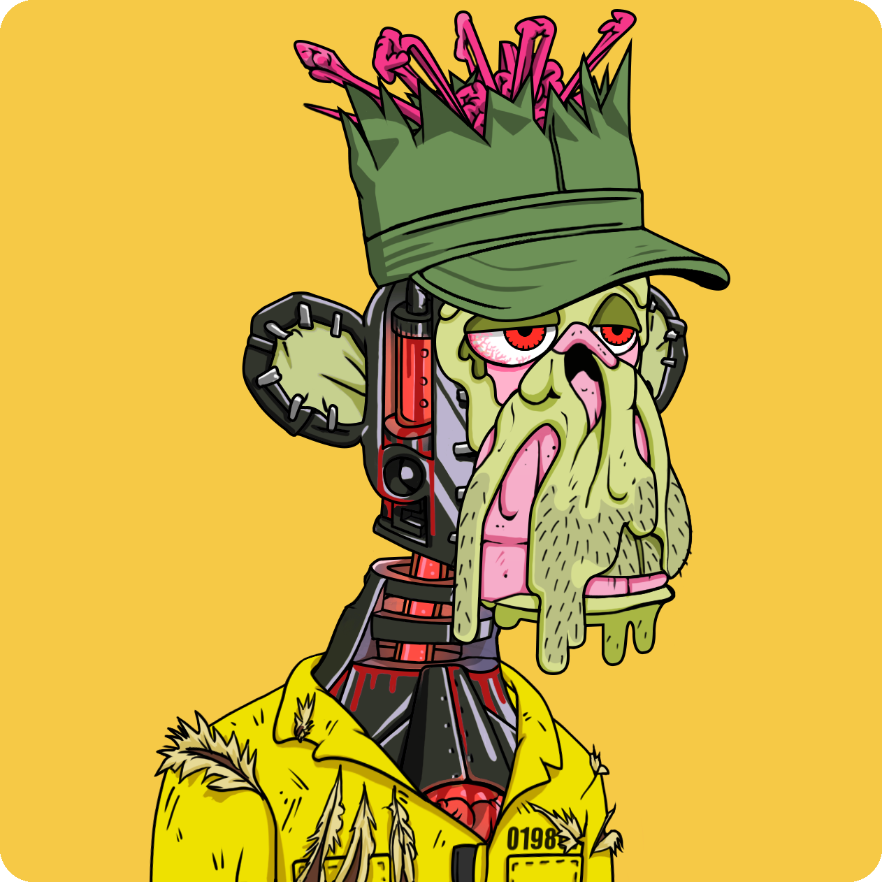 Yuga Labs - Mutant Ape Yacht Club - NFT # 15996