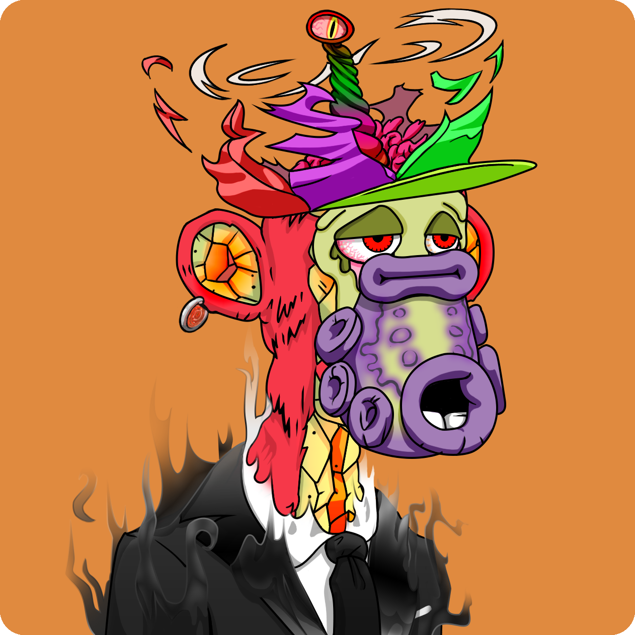 Yuga Labs - Mutant Ape Yacht Club - NFT # 21436