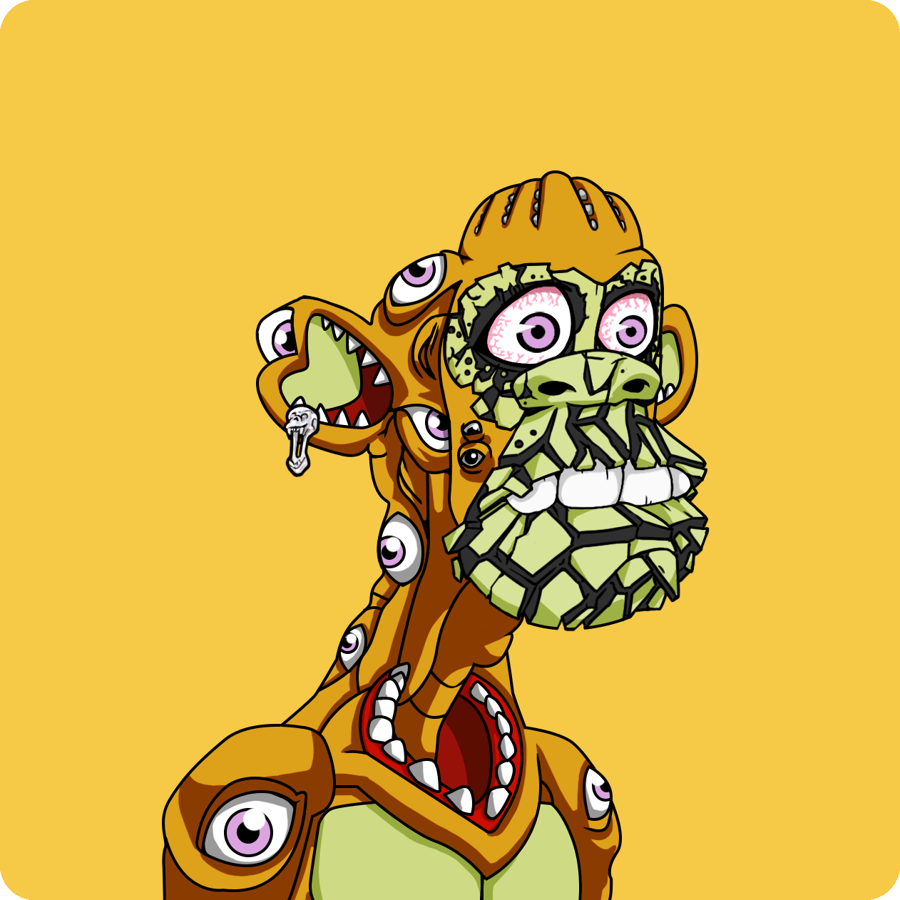 Yuga Labs - Mutant Ape Yacht Club - NFT # 822