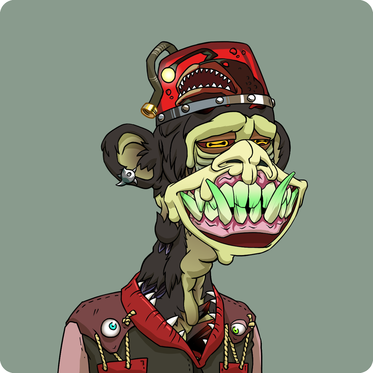 Yuga Labs - Mutant Ape Yacht Club - NFT # 135