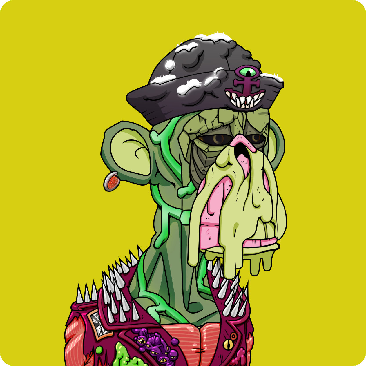 Yuga Labs - Mutant Ape Yacht Club - NFT # 8753