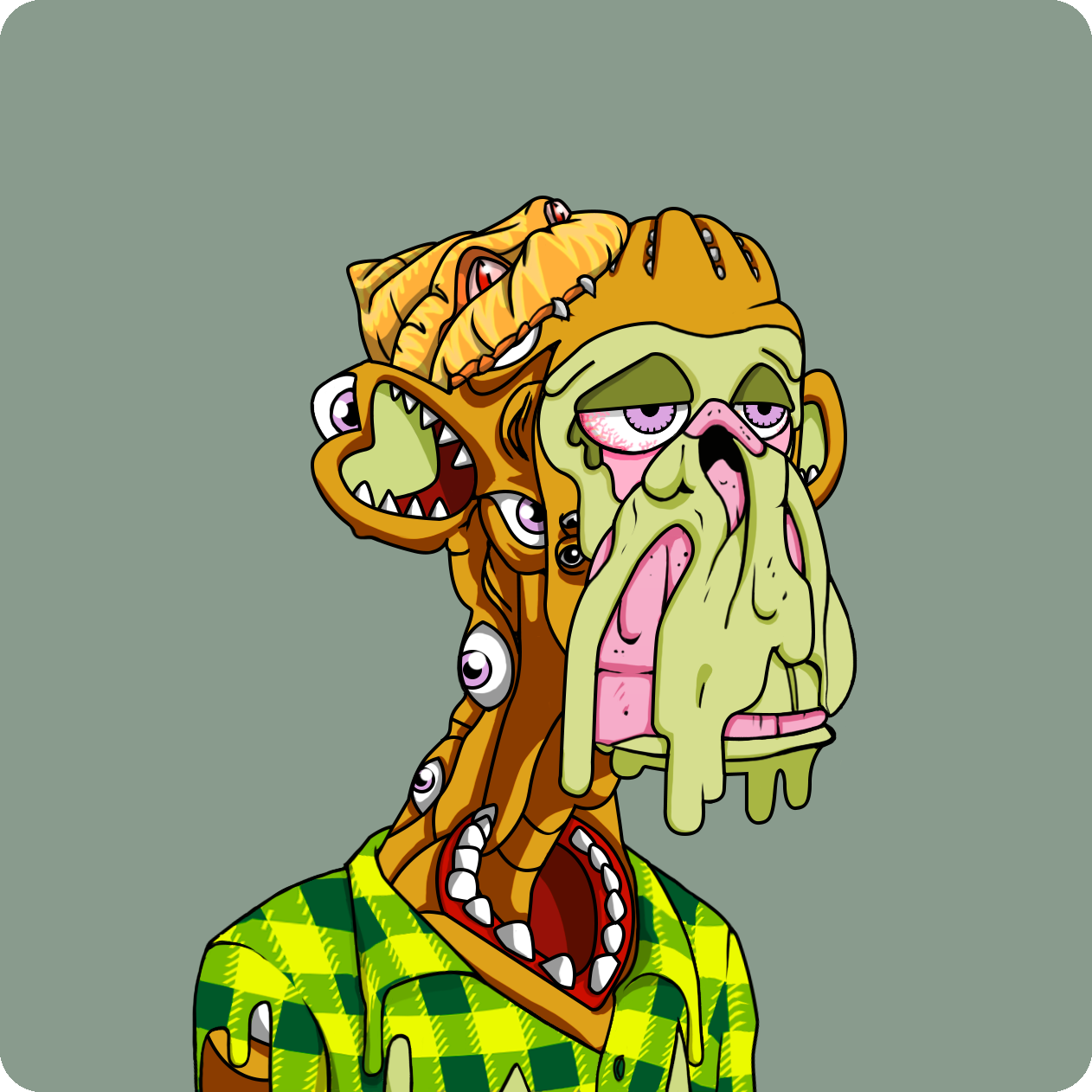 Yuga Labs - Mutant Ape Yacht Club - NFT # 3562