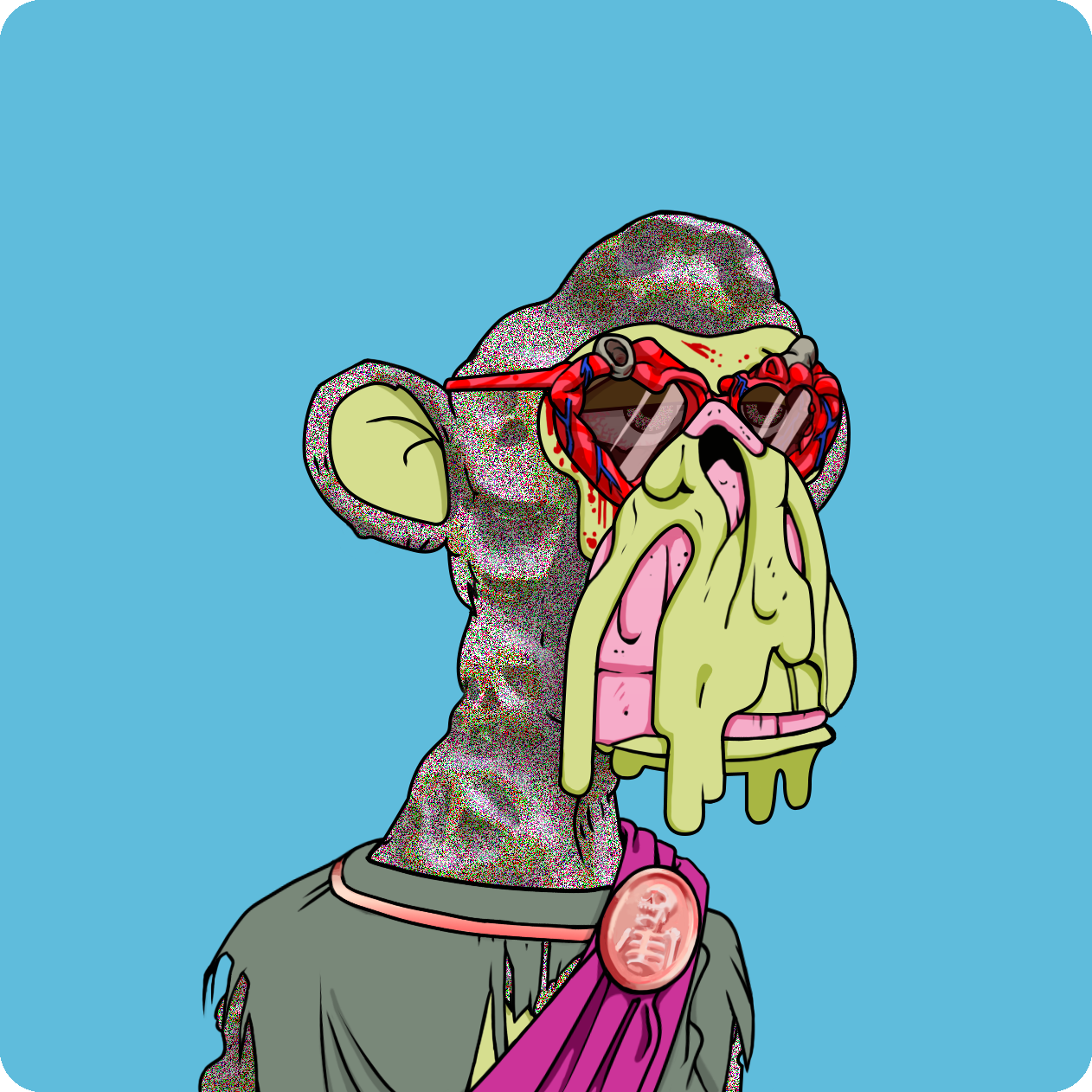 Yuga Labs - Mutant Ape Yacht Club - NFT # 24486