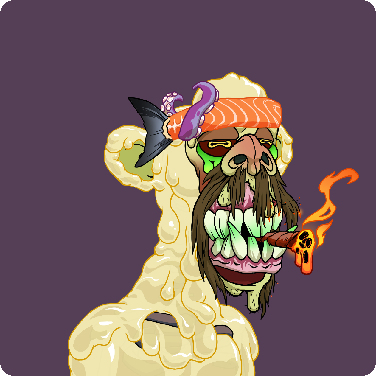 Yuga Labs - Mutant Ape Yacht Club - NFT # 2396