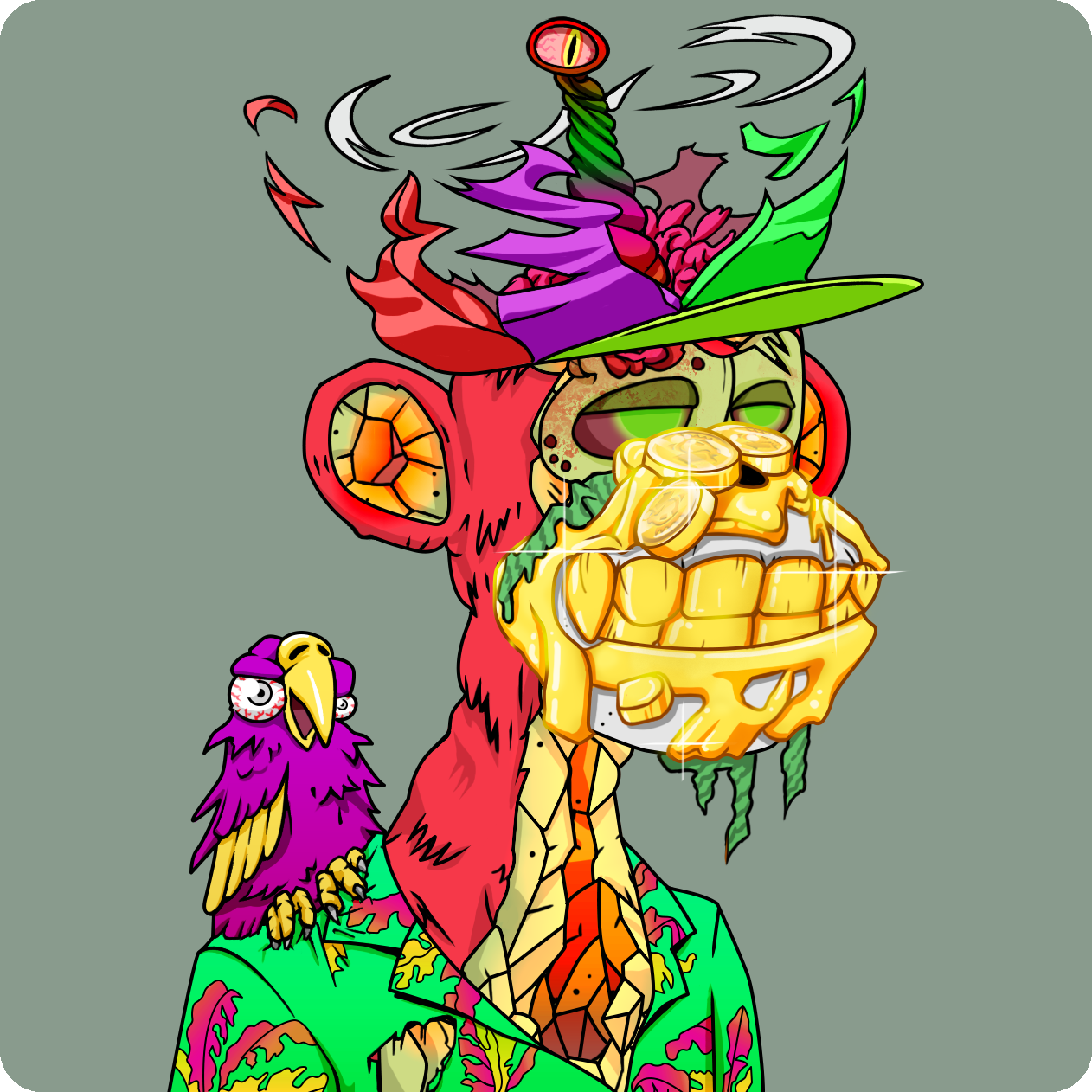 Yuga Labs - Mutant Ape Yacht Club - NFT # 24564