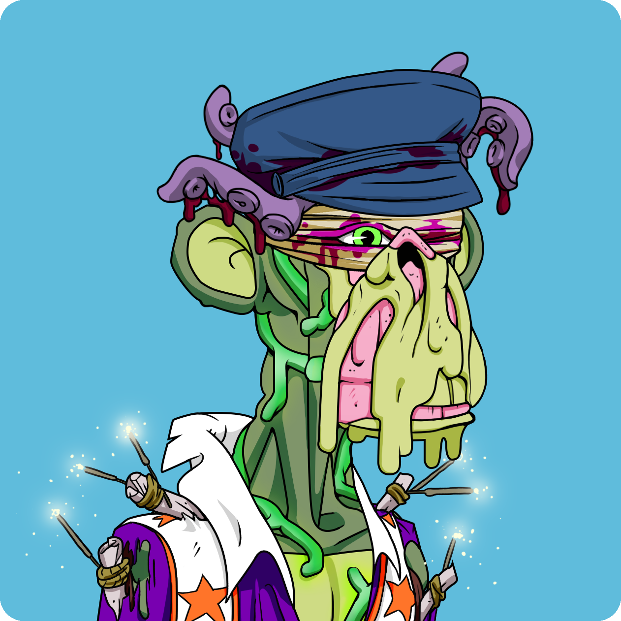 Yuga Labs - Mutant Ape Yacht Club - NFT # 3748