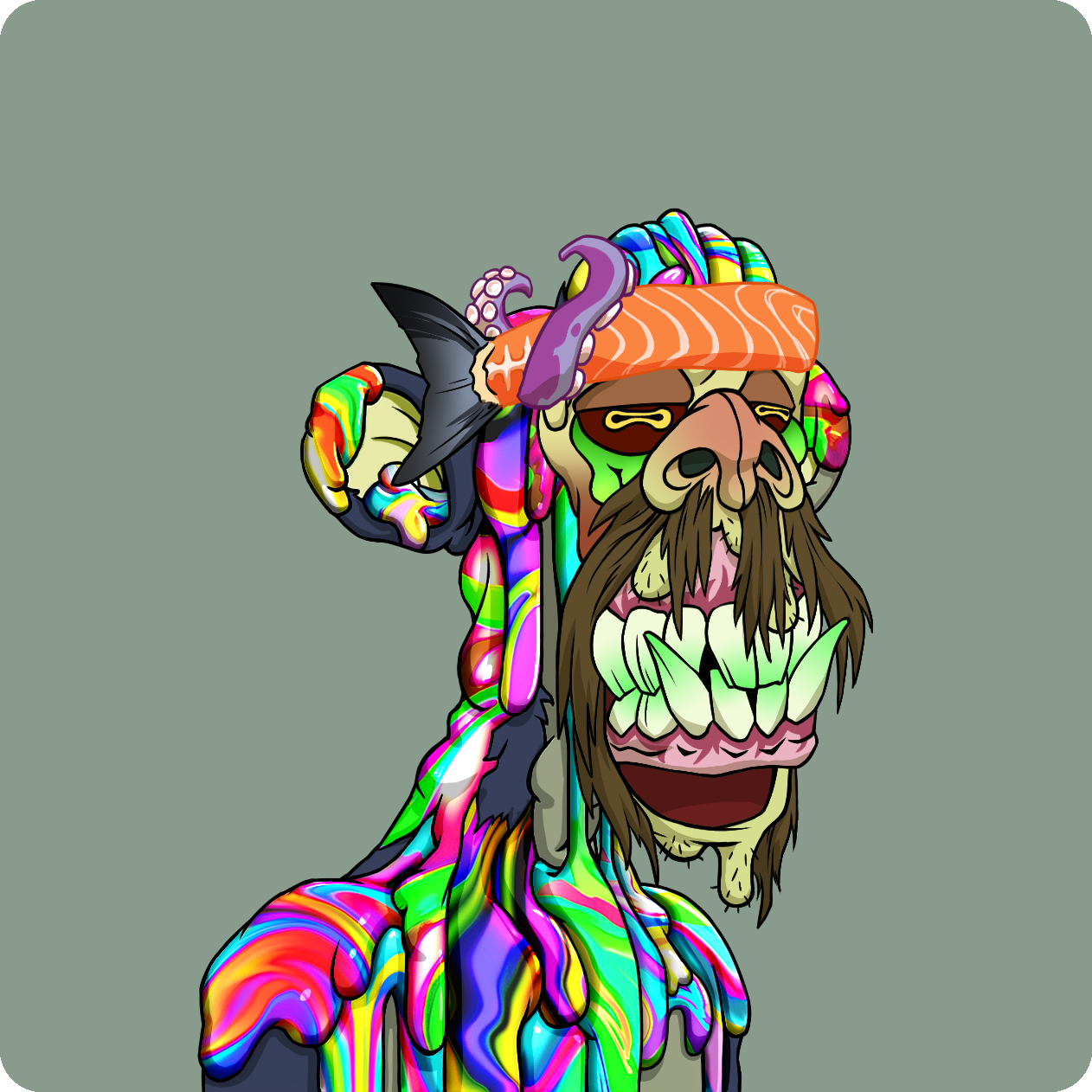 Yuga Labs - Mutant Ape Yacht Club - NFT # 27955