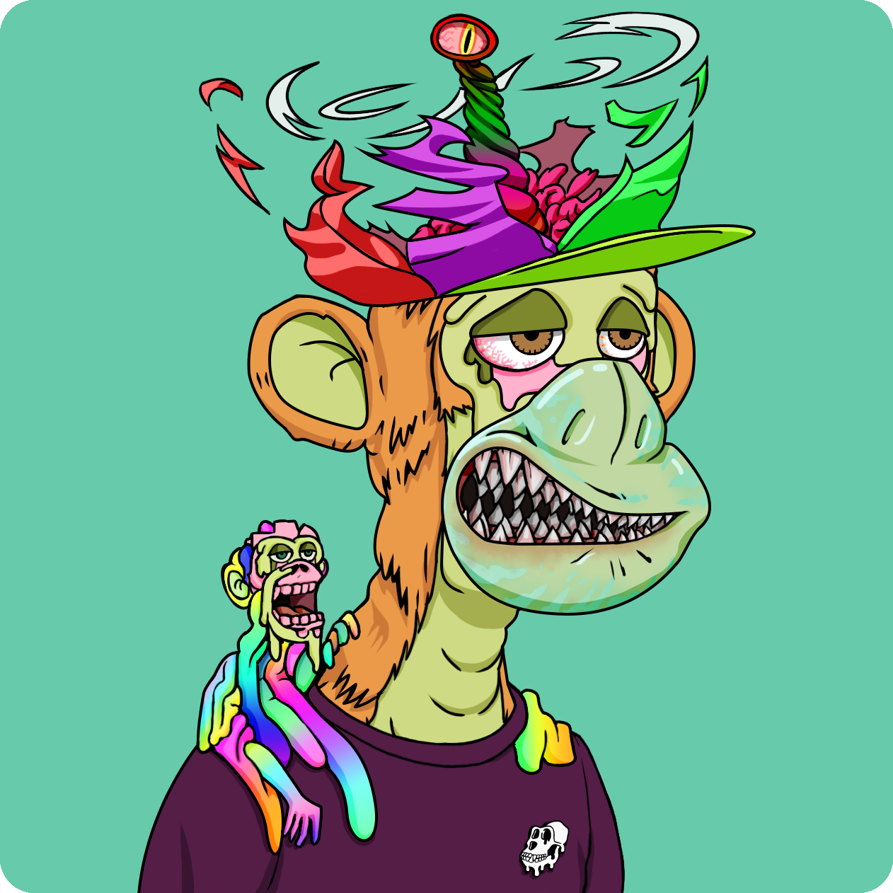 Yuga Labs - Mutant Ape Yacht Club - NFT # 5012