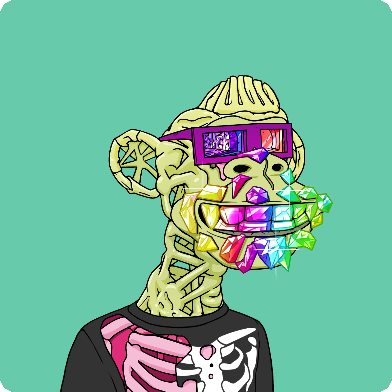 Yuga Labs - Mutant Ape Yacht Club - NFT # 19616