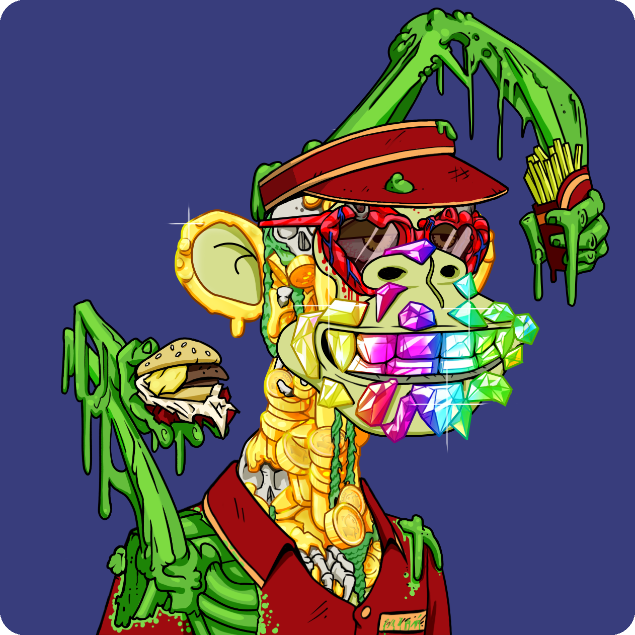 Yuga Labs - Mutant Ape Yacht Club - NFT # 24180