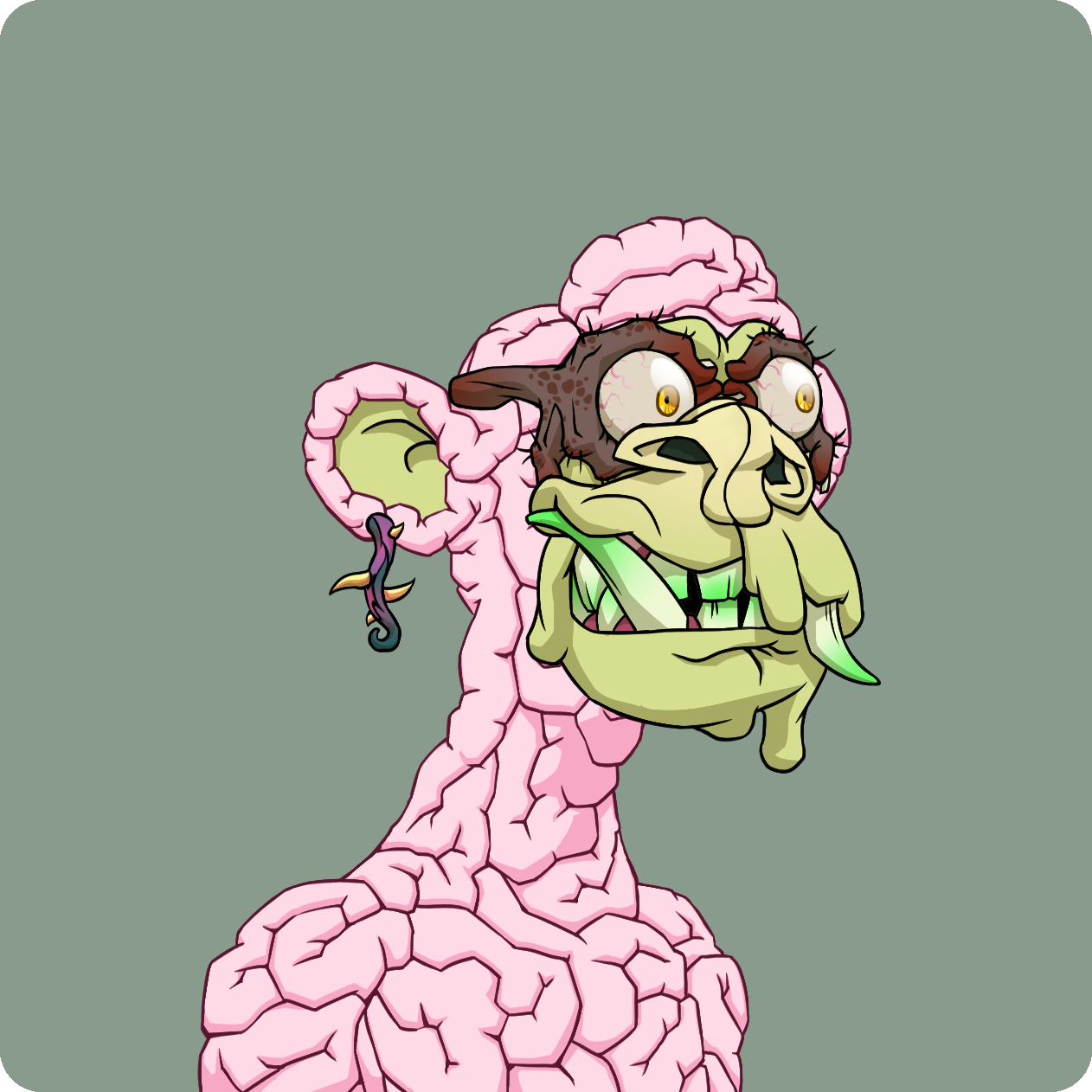 Yuga Labs - Mutant Ape Yacht Club - NFT # 11723