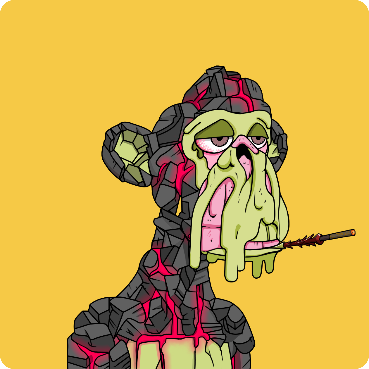 Yuga Labs - Mutant Ape Yacht Club - NFT # 21796