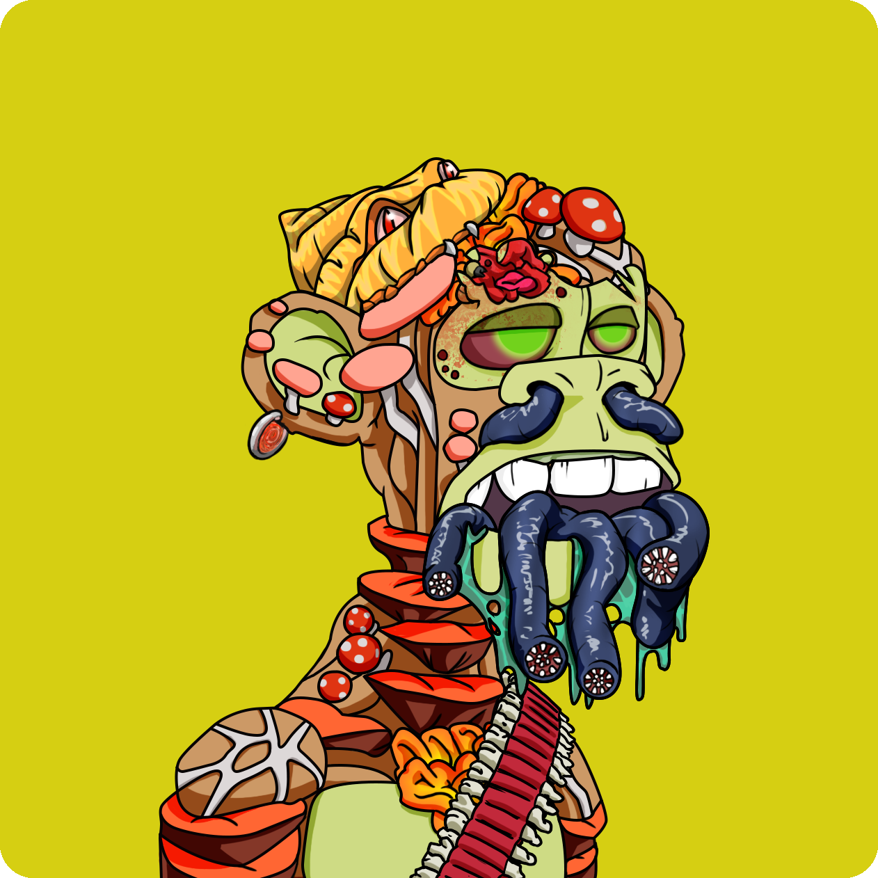 Yuga Labs - Mutant Ape Yacht Club - NFT # 1600