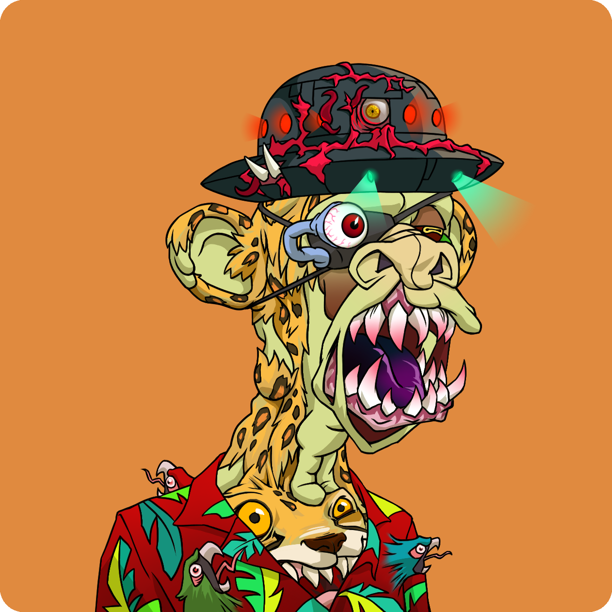 Yuga Labs - Mutant Ape Yacht Club - NFT # 8948