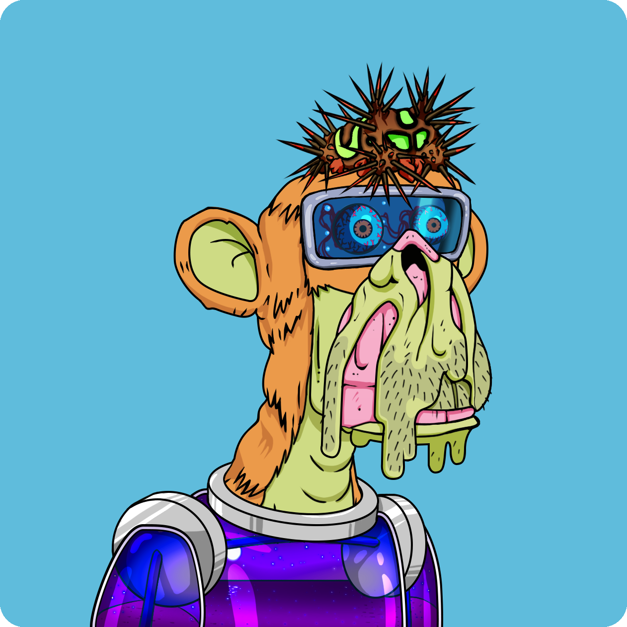 Yuga Labs - Mutant Ape Yacht Club - NFT # 17932