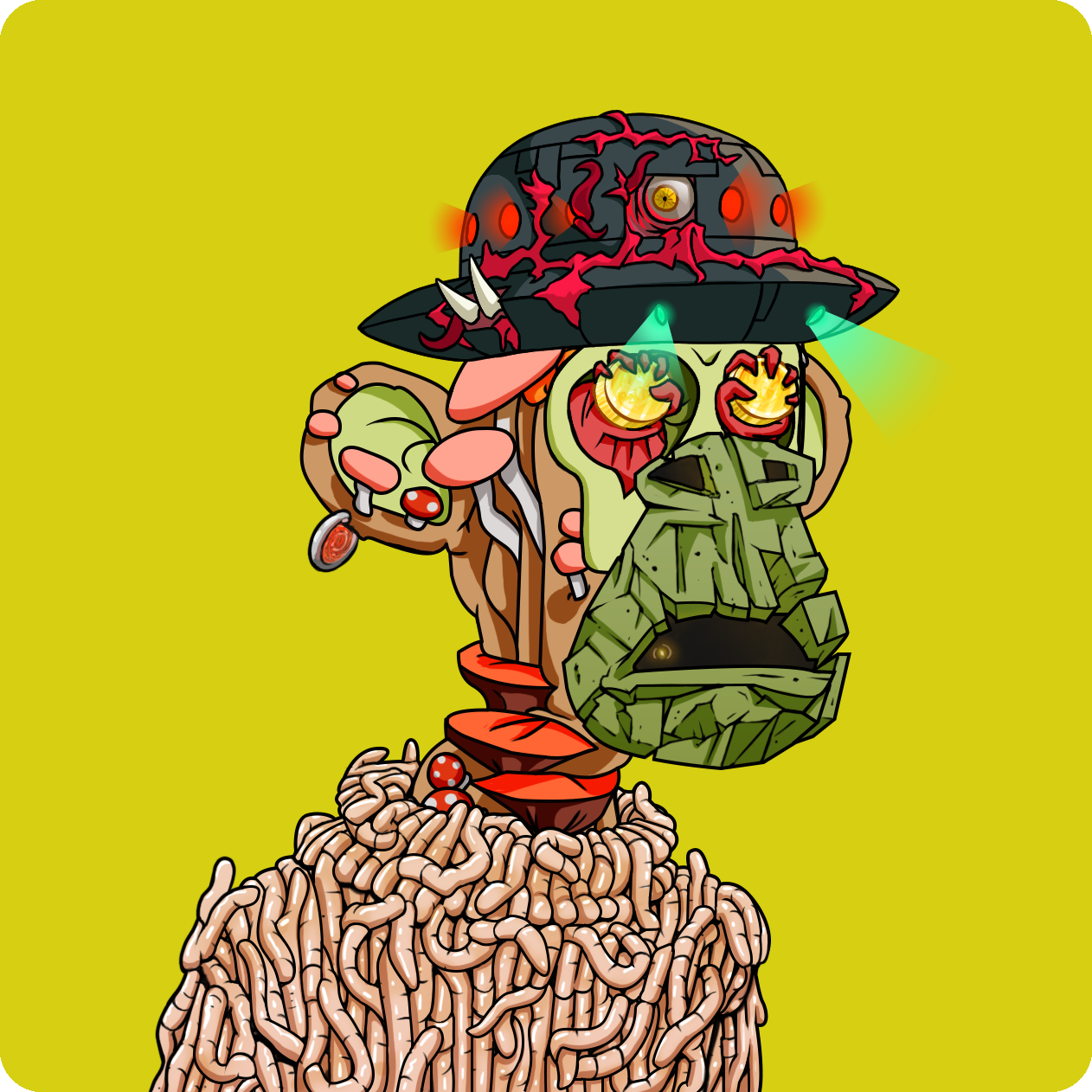 Yuga Labs - Mutant Ape Yacht Club - NFT # 6993